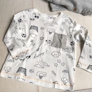 Zara baby long sleeve shirt